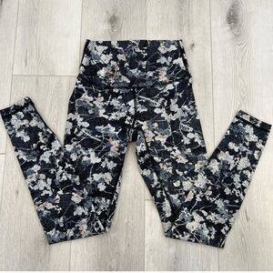 Lululemon Wunder Under High Rise Spring Bloom Leggings size 4